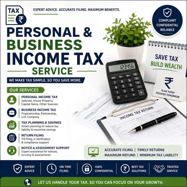 Personal and Business Income Tax Services